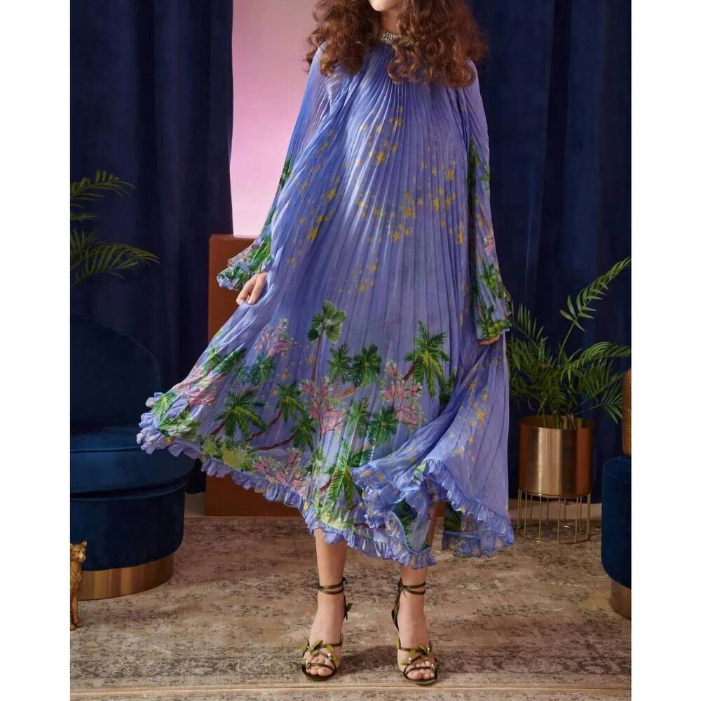 NEW CELIA B women's earth dress in blue